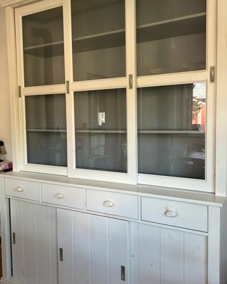 Credenza bianca legno  stile nordico