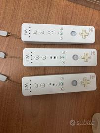 Joystick wii, nunchuk e wii motion plus