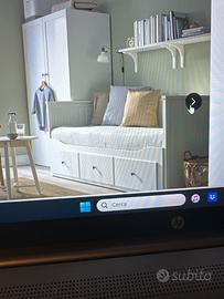 Letto Ikea Hemnes singolo/matrimoniale