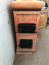 Stufa  in terracotta