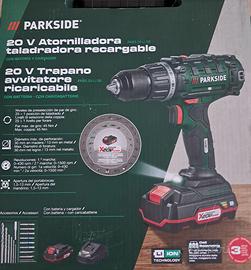 trapano avvitatore parkside X20V