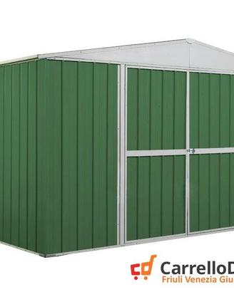 Box in lamiera di Acciaio 360x260cm 9mq verde