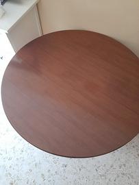 tavolo tondo diametro cm 115 il legno massello
