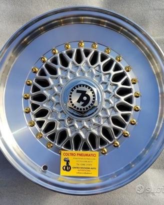 4 Cerchi In Lega NUOVI Stile Vintage Da 15