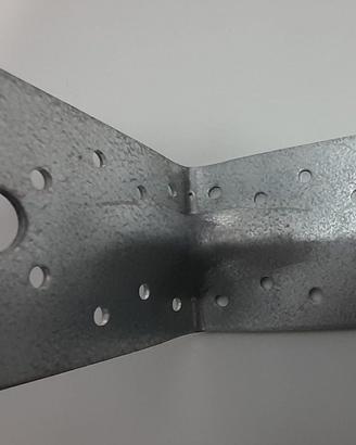 piastra Squadretta angolare 90x90x65 sp. 2,5 mm