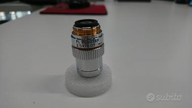 Obiettivo x Microscopio LEICA PL FLUOTAR 2.5X