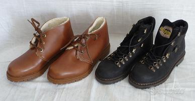 Scarponcini pelle pelliccia tg 36 e 38 nuovi