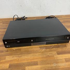 Video registratore Lg con la cassetta e DVD