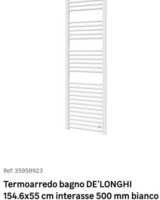 Termoarredo bianco 