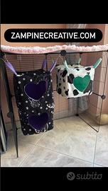 Cucce Handmade per animali esotici e roditori