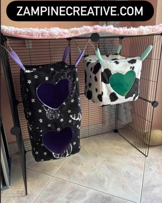 Cucce Handmade per animali esotici e roditori