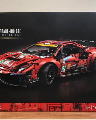 Lego ferrari 488GTE
