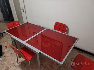 Tavolo  90x90 allungabile 180