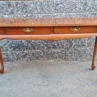 Tavolino consolle scrittoio in legno vintage