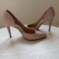 Scarpe in pelle tacco alto