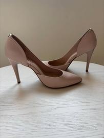 Scarpe in pelle tacco alto