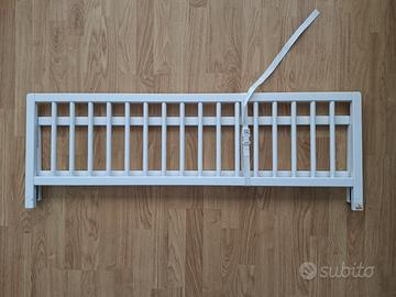 Sponda letto legno bianco