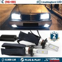 Kit LED H7 PER Mercedes Classe C 96-00 Luce Bianca