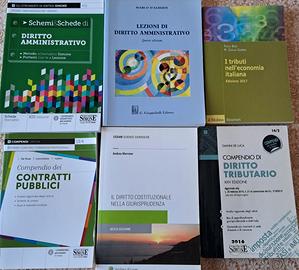 Libri diritto, economia, contabilità, statistica