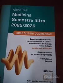 Medicina semestre filtro 2025/26