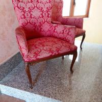 Stupenda coppia poltrone vintage 