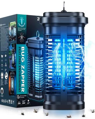 NUOVA Lampada Antizanzare Elettrica 20W UV Esterno
