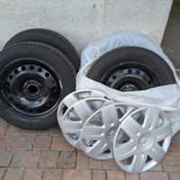 Cerchioni in ferro da 16" con copricerchi original