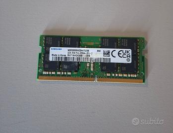 RAM Samsung 32GB DDR4 3200MHz SODIMM