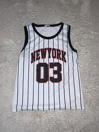 Canotta stile basket