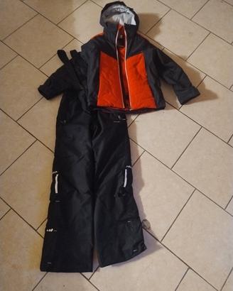 giaccone pantaloni sci bambino