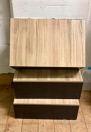 3 Pensili IKEA BESTÅ con anta
