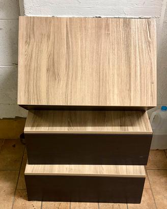 3 Pensili IKEA BESTÅ con anta