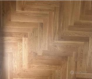 Parquet rovere a spina