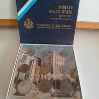 Monete dello Stato San Marino Serie 1978 e 1979