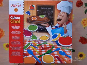 GIOCO - Colour Chef - Ludattica 47147. Età2-6 anni