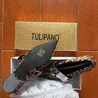 Ballerine leopardate con borchie - Tulipano