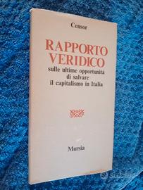 903 Libro Censor " RAPPORTO VERIDICO