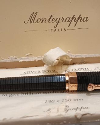 Penna Montegrappa nerouno linea red gold sfera