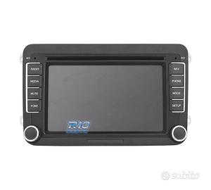 NAVIGATORE RADIO 7" PER SEAT SKODA VOLKSWAGEN VW 