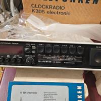 Radiosveglia Telefunken K305 Vintage, Nuova