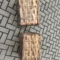 CESTE IN LEGNO  INTRECCIATE A MANO