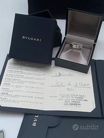 Anello Bulgari B Zero 1 , oro bianco