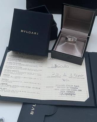 Anello Bulgari B Zero 1 , oro bianco