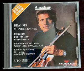 CD Brahms Mendelssohn Violin Concertos Uto UGHI