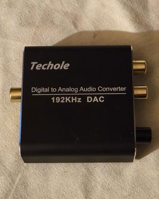 Dac Audio adattatore digitale/analogico+ cavi 