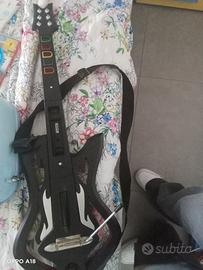 Chitarra Guitar Hero wii