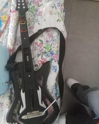 Chitarra Guitar Hero wii