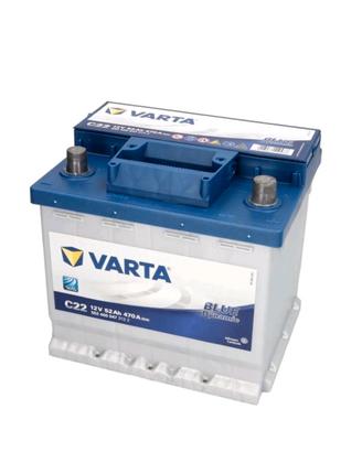 varta c22 12v 52ah 470a