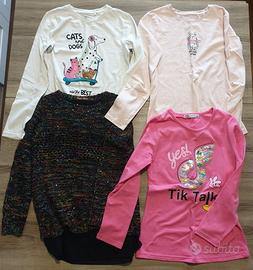 27 pezzi abbigliamento bimba 9 / 10 anni