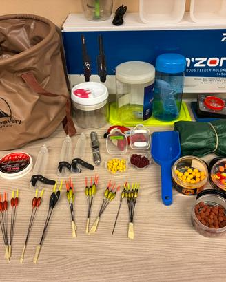 Fodero Daiwa N'Zon 2 Rods Feeder  145 + accessori